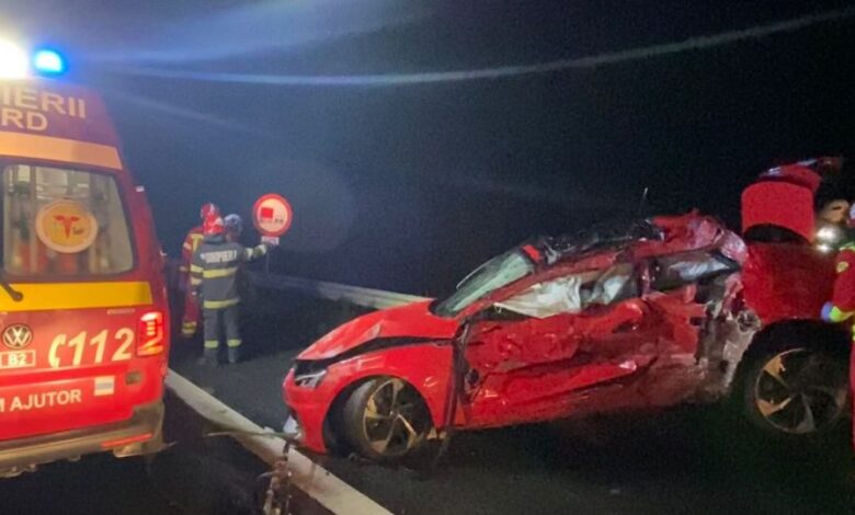Șofer decedat în accident, pe autostradă 1 decedat în accident | MyTex.ro