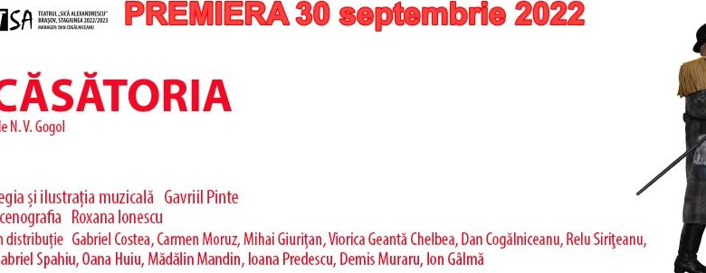 „Căsătoria” - în premieră la Teatrul „Sică Alexandrescu” 1 casatoria, premieră la teatrul sica alexandrescu