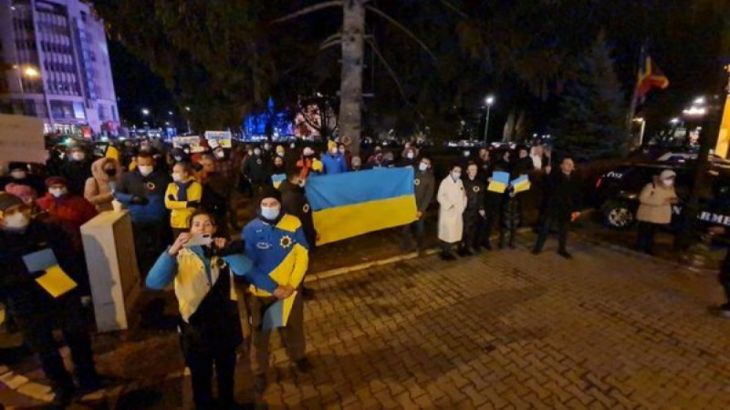 BRAȘOV. Primarul Allen Coliban, prezent la manifestația pentru ucraineni / CATTIA devine centru de colectare donații (VIDEO) 11 | MyTex.ro
