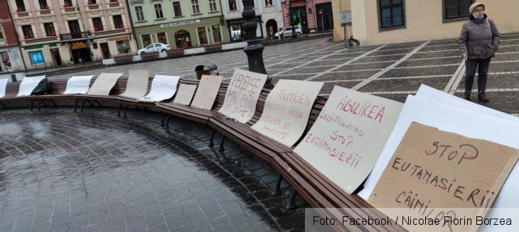 BRAȘOV. A fost protest în Piața Sfatului! 13 | MyTex.ro