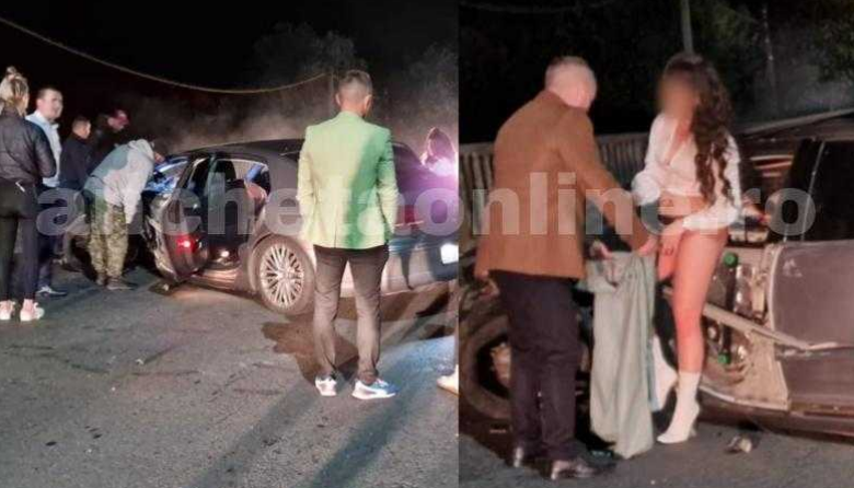 Accident cu o șoferiță beată și în chiloți 1 Accident cu o șoferiță beată și în chiloți. | MyTex.ro