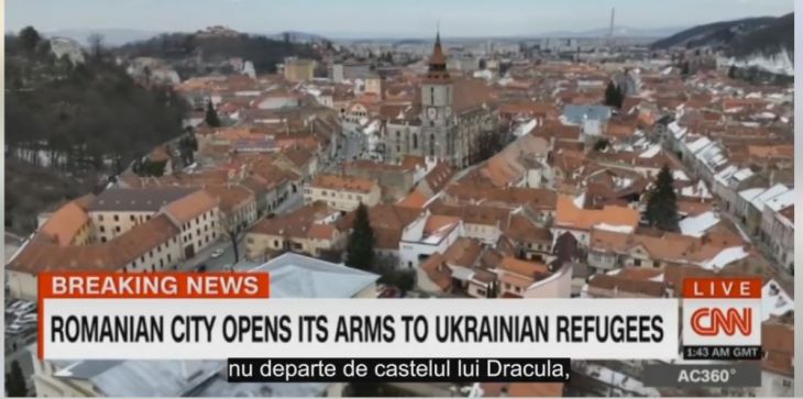 BRAȘOVUL, din nou la CNN / Ucraineancă: „Este foarte, foarte, foarte bine!” 7 | MyTex.ro