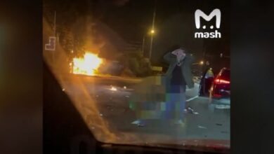 Fiica lui Dughin, „creierul lui Putin”, a murit în urma exploziei unui autoturism 7 Explozie | MyTex.ro