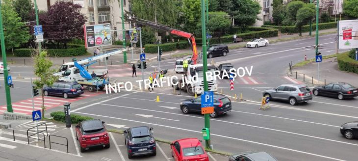 BRAȘOV. Semafor nou pe str. Mihail Kogălniceanu! 5 | MyTex.ro