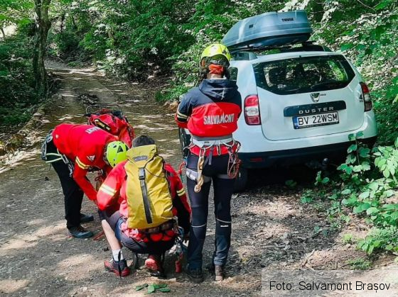 BRAȘOV. Intervenție în desfășurare, pe Valea Sâmbetei 5 | MyTex.ro