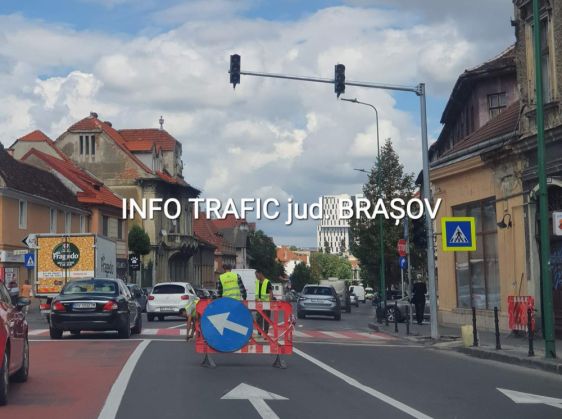BRAȘOV. Nou semafor pentru pietoni, în zona centrală 5 | MyTex.ro