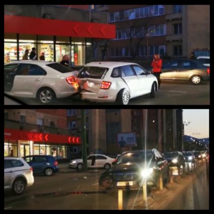 BRAȘOV. Accident lângă magazinul Profi de pe Hărmanului! 7 | MyTex.ro
