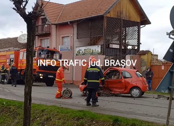 Update. BRAȘOV. Două victime în urma accidentului din Sânpetru 9 | MyTex.ro