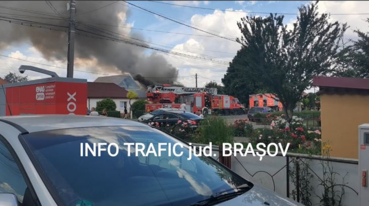 BRAȘOV. Incendiu, astăzi, în Sânpetru 5 | MyTex.ro