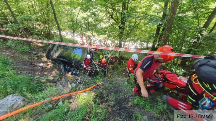 Update. BRAȘOV. Exercițiu de amploare pe DN 73A, în caz de accident cu victime multiple 5 | MyTex.ro