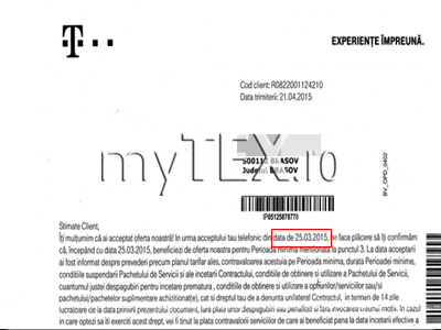 Exclusiv. Brașov. Telekom a reînnoit, telefonic, contractul unei femei decedate 5 | MyTex.ro