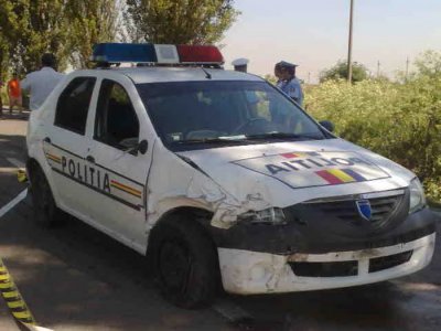 ACCIDENT. Două mașini de Poliție s-au ciocnit și au avariat alte autovehicule! 5 | MyTex.ro