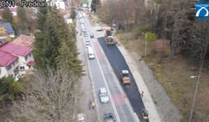 drumari, brașoveni, CNAIR, DRDP Brașov, DN1, Tudor Duţu, blocaj DN1, strada Telefericului, benzi de stocare, benzi de accelerare, sistematizare, lucrări DN1, restricții DN1, covor asfaltic, Braşov, Predeal, 