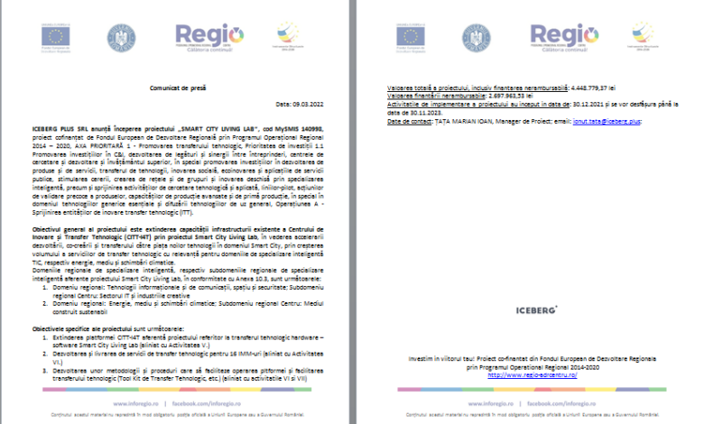 Comunicat de presă 5 | MyTex.ro