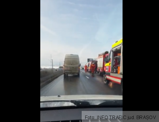 BRAȘOV. ULTIMA ORĂ. Accident cu trei victime, una ÎNCARCERATĂ, pe DN 11 7 | MyTex.ro