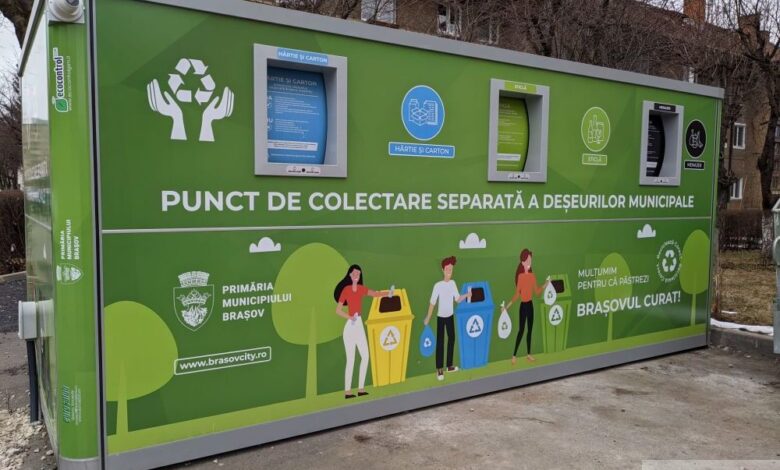 BRAȘOV. Primele două ecoinsule puse în funcțiune. În testare, dar amenzile vor fi reale 5 | MyTex.ro