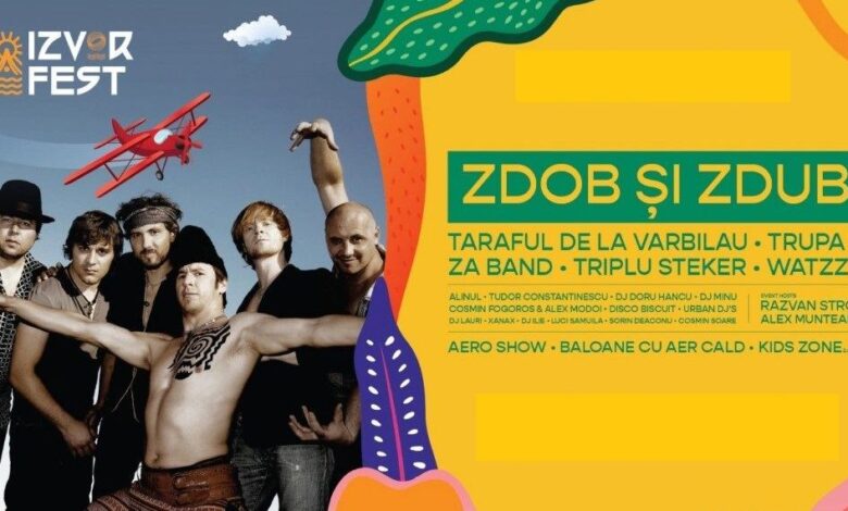 BRAȘOV. Zdob și Zdub, cap de afiș la „Izvor FEST”, eveniment de distracție și socializare 5 | MyTex.ro