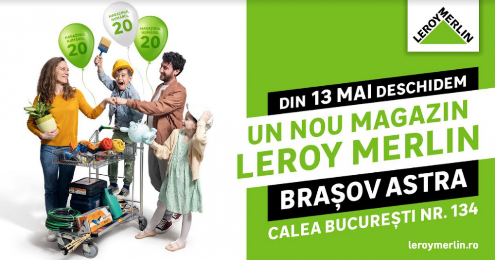 Din 13 mai, un nou magazin Leroy Merlin în Brașov. 5 motive pentru care poate deveni magazinul tău preferat de bricolaj 6 leroymerlin_2.png