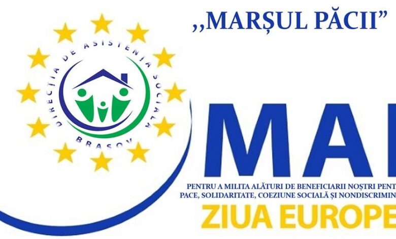 BRAȘOV. Refugiați ucraineni, împreună cu brașoveni, la „Marșul Păcii” 5 | MyTex.ro