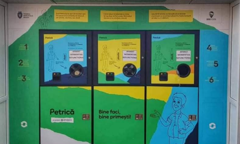 1.100.000 de recipiente de băuturi, colectate de automatele PETrică, din Brașov 5 | MyTex.ro