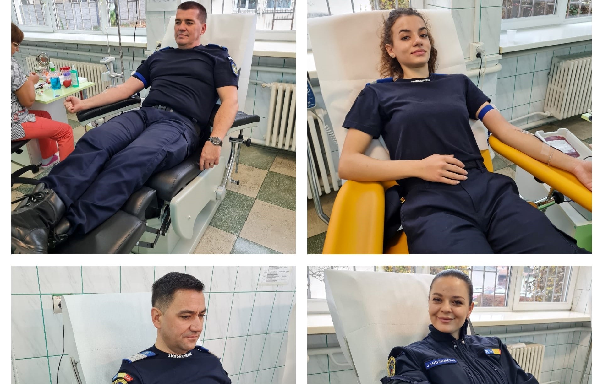 Jandarmeria Brașov, jandarmi, brașoveni, donare de sânge, jandarmi donare sânge,