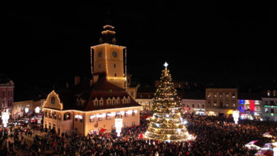 Piața Sfatului, Târgul de Crăciun, Târg de Crăciun Brașov, Tțrg de Crăciun 2022 Brașov,