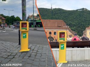 defibrilator, DEA, defibrilator extern automat, defibrilator Brașov, proiect, salva o viață, cravana cu medici, filiala Brașov, defibrilator Livada Poștei, defibrilator Piața Sfatului