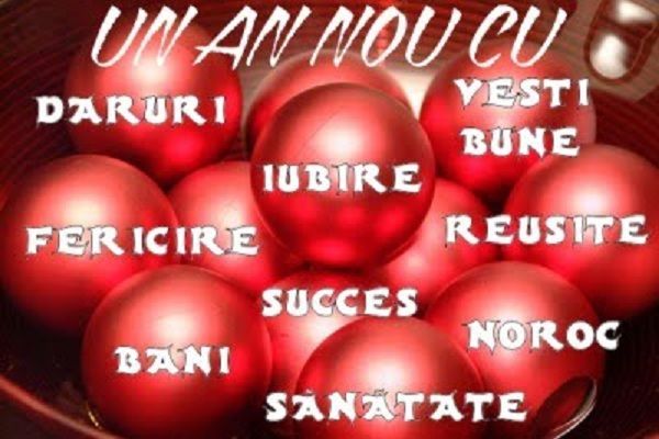 La mulți ani! 1 Anul Nou, urare, urare Anul Nou, mesaj, felicitări