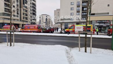 răsturnat pe strada | MyTex.ro