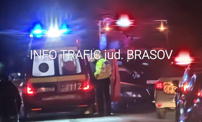 Accident la ieșire din Sânpetru spre Bod 1 Accident la ieșire din Sânpetru | MyTex.ro