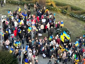 Steagul Ucrainei din nou pe Tâmpa | MyTex.ro