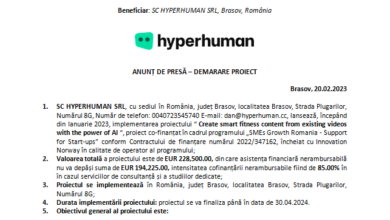 <strong>ANUNȚ DE PRESĂ – DEMARARE PROIECT</strong> 1 | MyTex.ro