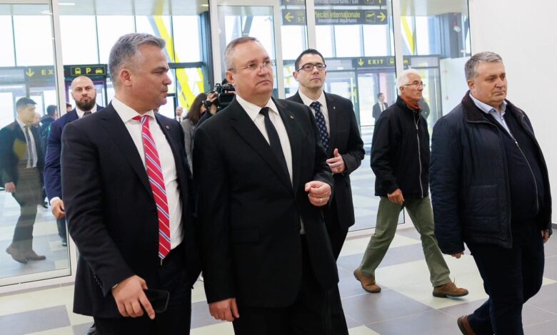Ce a spus Nicolae Ciucă despre Adrian Veștea 3 aeroport