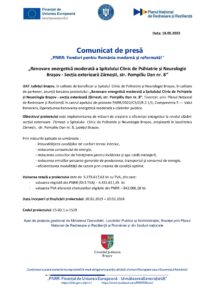 Comunicat de presă - „PNRR: Fonduri pentru România modernă și reformată!” 9 | MyTex.ro