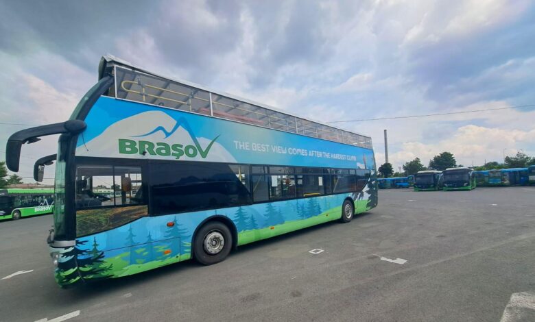 Cu autobuzul supraetajat prin Brașov | MyTex.ro