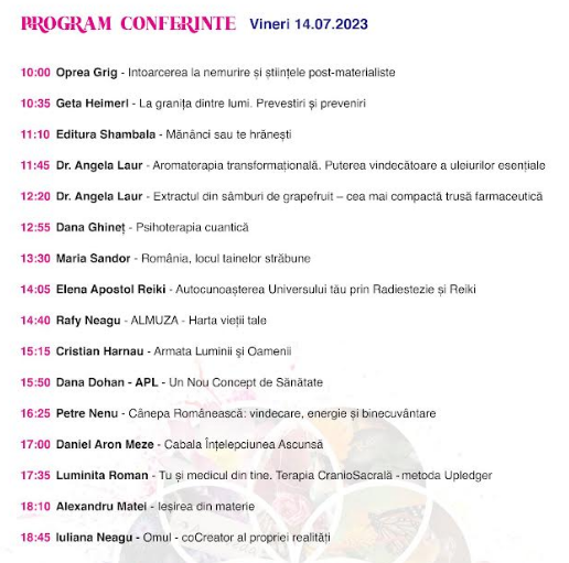 Update. Programul „Equilibrum Fest” de la Brașov 11 | MyTex.ro