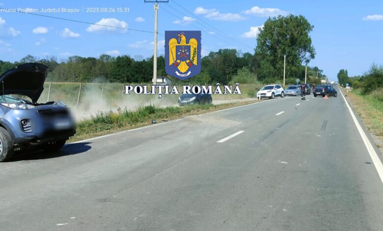 Accident pe DN 11, în județul Brașov 3 Accident | MyTex.ro