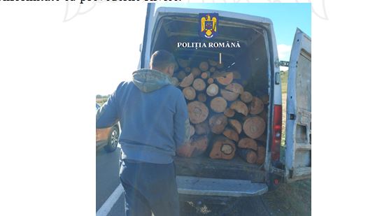 Lemn de foc confiscat după un control pe DN 13, în județul Brașov 3 lemn de foc | MyTex.ro