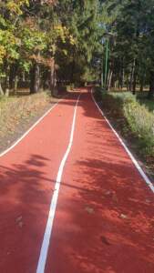 Pista de alergat din Parcul Tractorul e gata | MyTex.ro