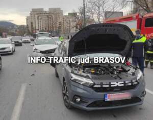 Accident pe Bulevardul 15 Noiembrie din Brașov 11 accident | MyTex.ro