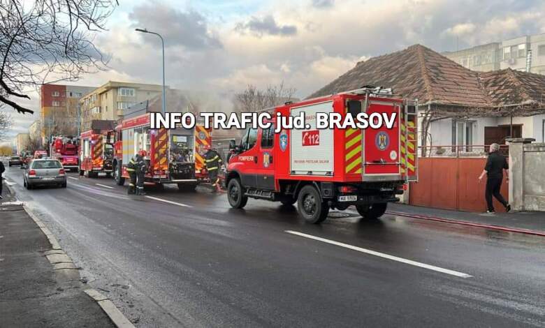 Ultima oră. Incendiu pe strada Lânii, în Brașov! 3 Incendiu | MyTex.ro
