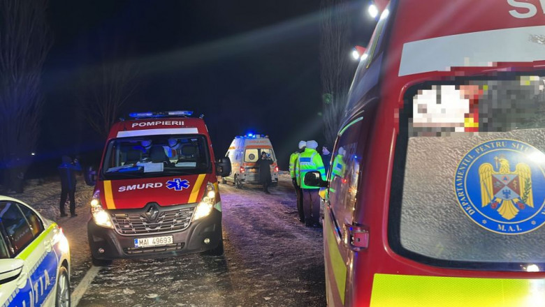 Cauciucuri de vară în plină iarnă! Doi copii au murit într-un accident 3 Cauciucuri | MyTex.ro