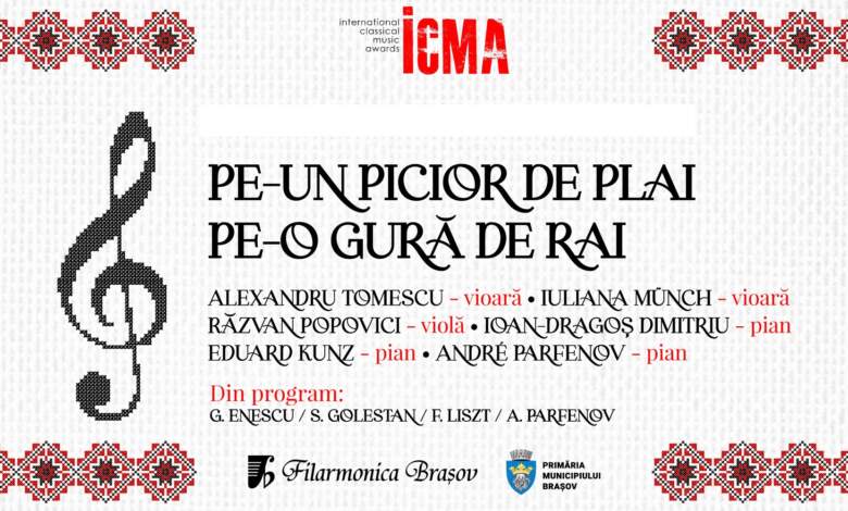 Concert de gală, la Sala Patria 3 Concert de gală | MyTex.ro