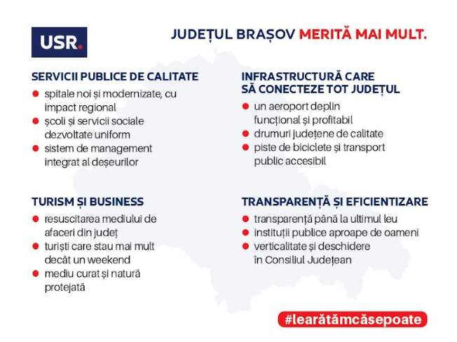 Hai să dăm liber la dezvoltare! Județul Brașov merită mai mult 15 | MyTex.ro