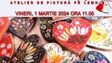 Atelier de pictat mărțișoare | MyTex.ro