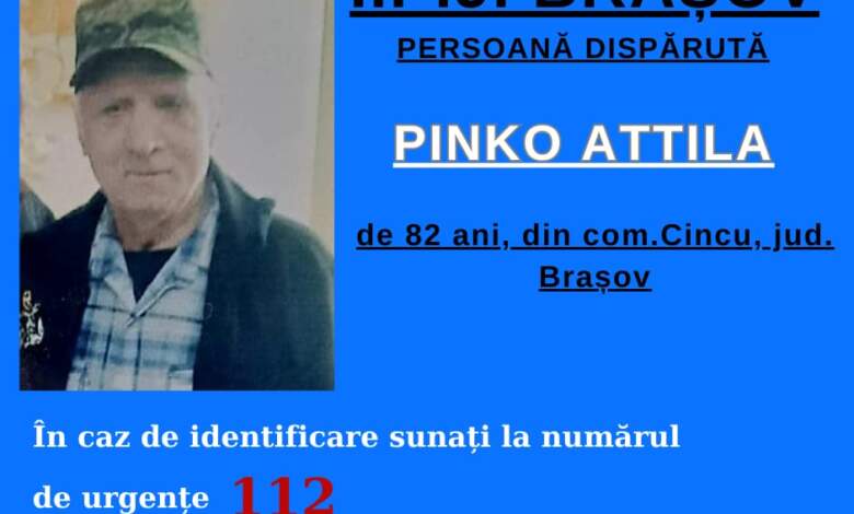 Vârstnic căutat de polițiști după ce a plecat de la un centru din județul Brașov 3 Vârstnic | MyTex.ro