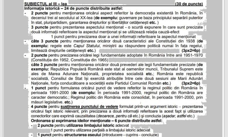 BAC 2024. Evoluția politică a României în secolul al XX-lea, tema eseului și pentru candidații de la liceul sportiv 3 BAC 2024. Evoluția politică a României în secolul al XX-lea | MyTex.ro