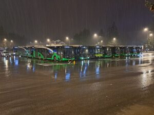 Autobuzul etajat s-a defectat iarăși | MyTex.ro