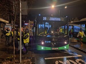 Autobuzul etajat s-a defectat iarăși | MyTex.ro