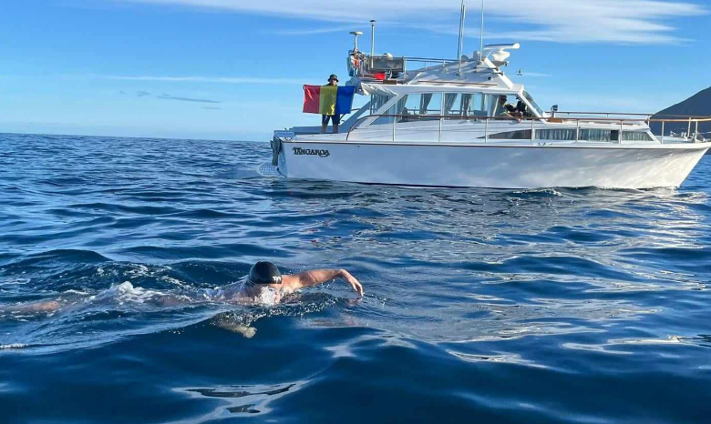 Performanța unui român în Noua Zeelandă / Un singur pas până la „Everestul” înotătorilor 3 Performanța unui român în Noua Zeelandă | MyTex.ro
